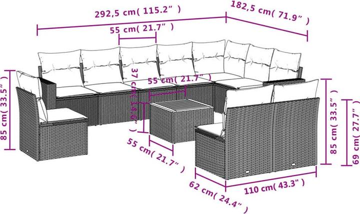 Produktbild vidaXL Davian