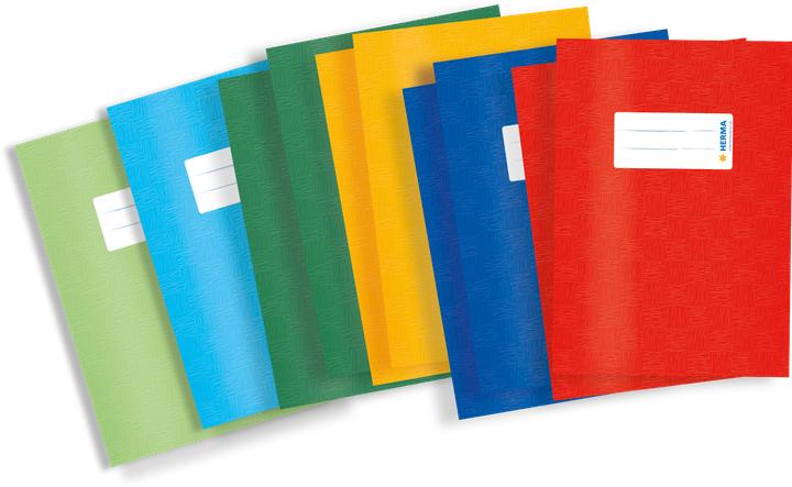HERMA A5 notebook protector with chequered pattern embossing (A5)