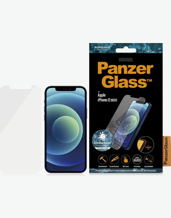 Produktbild PanzerGlass Screen Protector (1 Stück, Apple iPhone 12 mini)