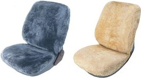 Actual product image IWH Car lambskin seat cover, beige