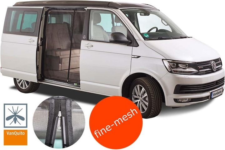 Image du produit VanQuito Moustiquaire côté aimant Fein VW T5/T6/T6.1