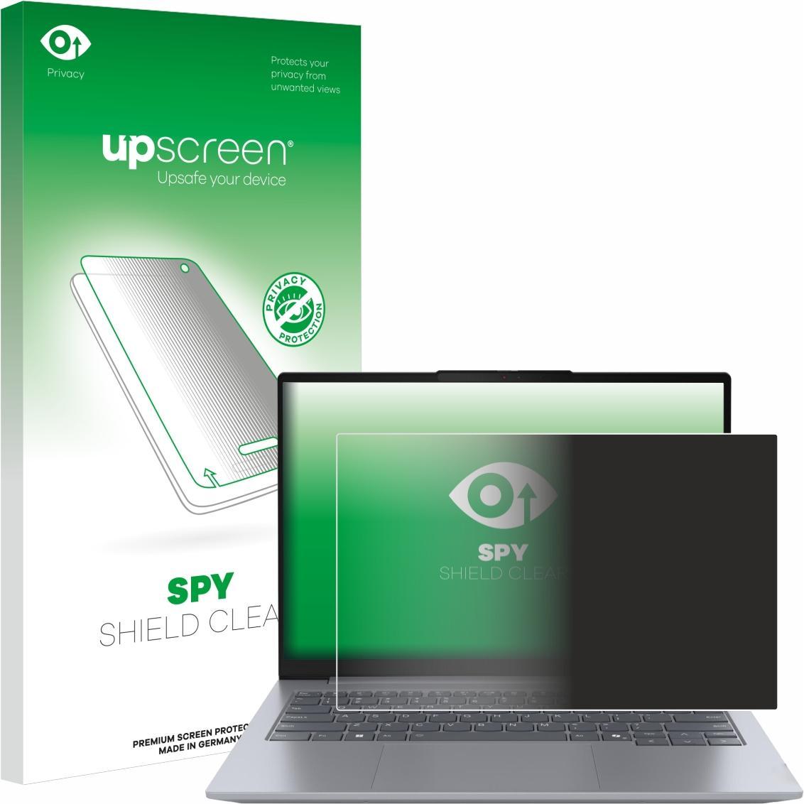 upscreen Spy Shield Blickschutzfolie (35.56", 16 : 10), Notebook Schutzfolie