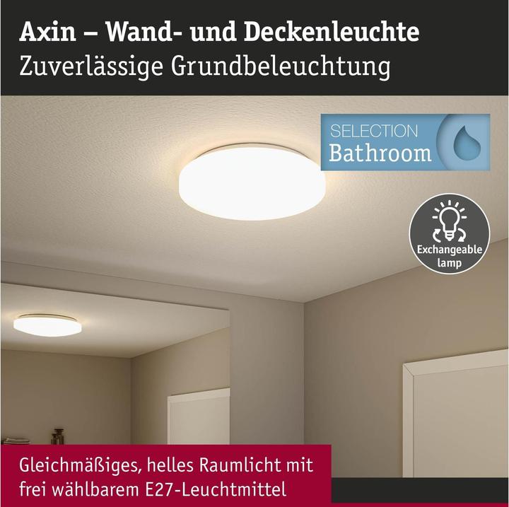 Actual product image Paulmann Deckenleuchte Axin (E27)
