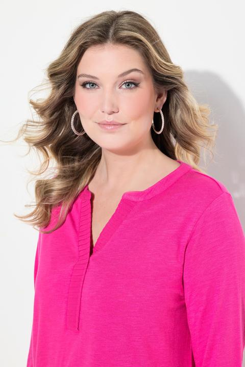Produktbild Miamoda Blusenshirt, Straight Fit, Ausschnitt mit Chiffon (52)