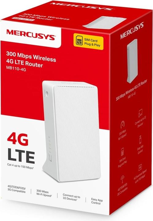 Actual product image Mercusys MB110-4G