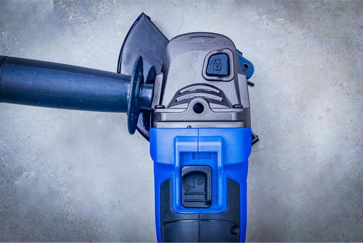 Produktbild BGS - Akku-Winkelschleifer-Satz, bürstenlos, 18 V, mit Akku und Schnell-Ladegerät