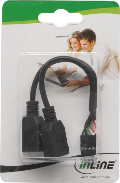Produktbild InLine USB 2.0 Adapterkabel (1.75 m)