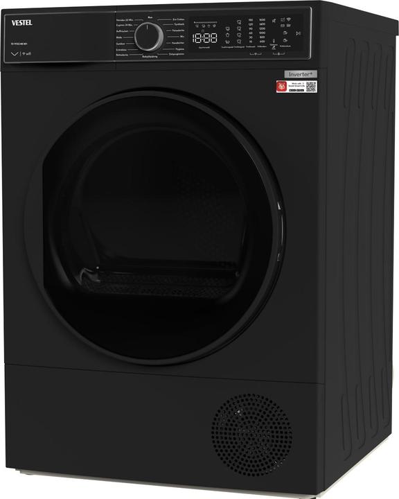 Produktbild Vestel Waschmaschine TDI99302MB WIFI 9kg/1400Umin bk A++ (Speditionsversand) (9 kg, Links)
