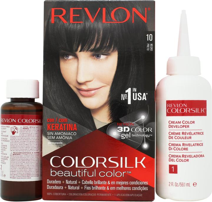 Actual product image Revlon Professional COLORSILK ink #10-negro (10)