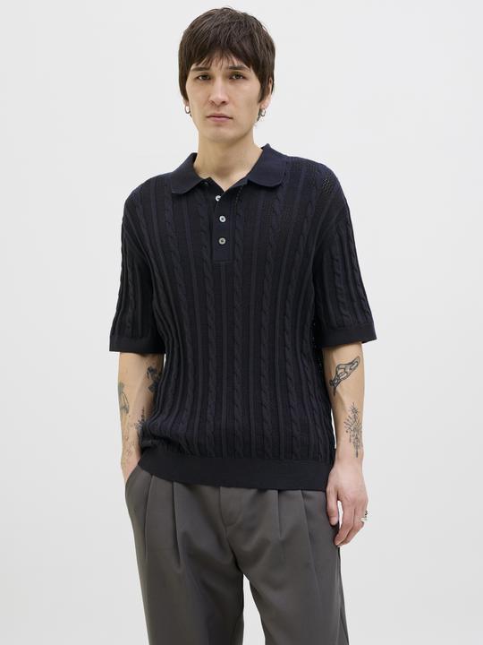 Actual product image Jack & Jones Einfarbig Poloshirt Poloshirt (M)