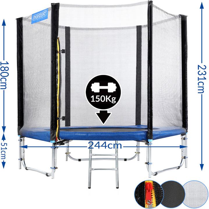Actual product image Monzana Trampoline
