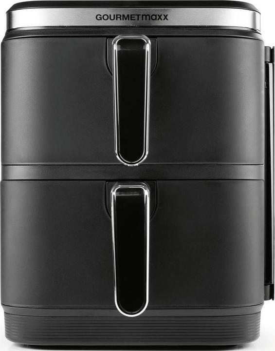Actual product image Gourmetmaxx 15305 Heissluft-Fritteuse 10 l 2800 W 2 getrennte Temperaturregler, A