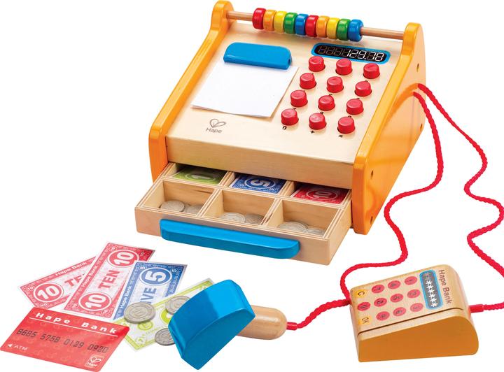 Hape Registrier-Kasse mit Scanner