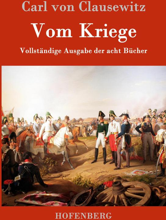 Produktbild Vom Kriege (Deutsch, Carl von Clausewitz, 2016)