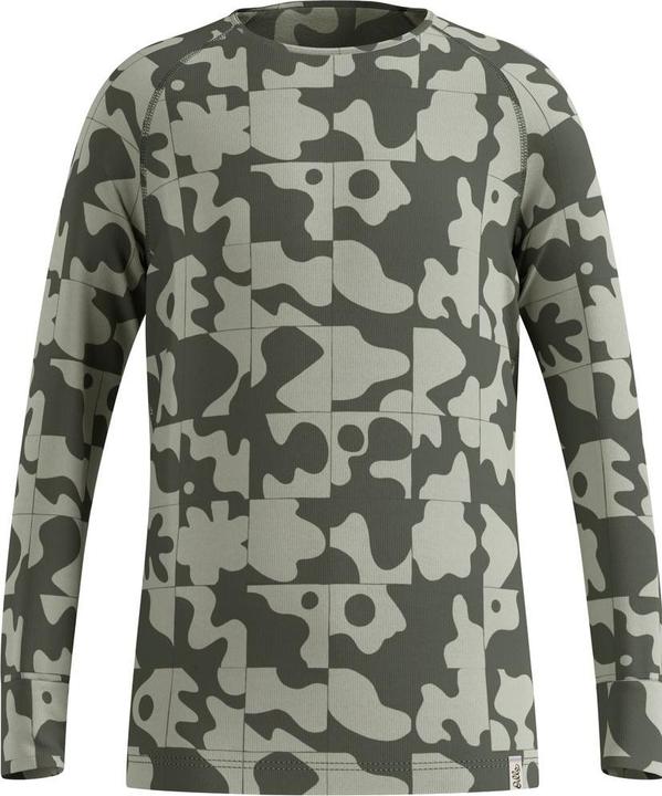 Actual product image Odlo Adventurer Active Warm Base-Layer-Shirt mit Print (80)