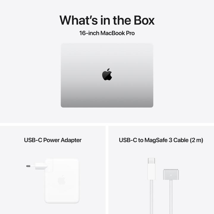 Produktbild Apple MacBook Pro 16 – 2024 (16.20", M4 Max, 64 GB, 2000 GB, DE)
