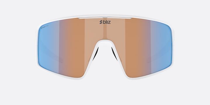 Produktbild Bliz P001 (White, Nano Optics Nordic Ligh Coral - Orange w blue multi)