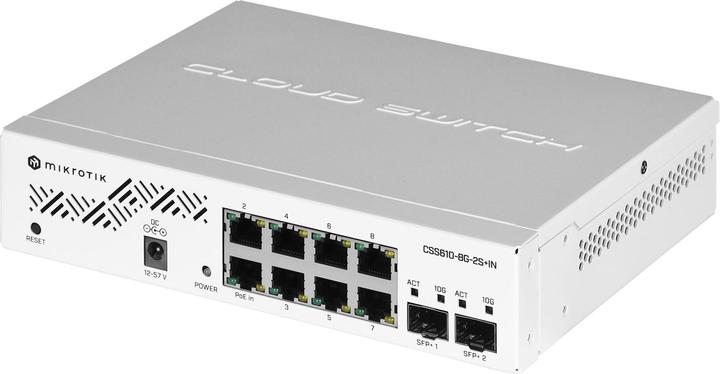 Productafbeelding MikroTik CSS610-8G-2S+IN (10 Havens)