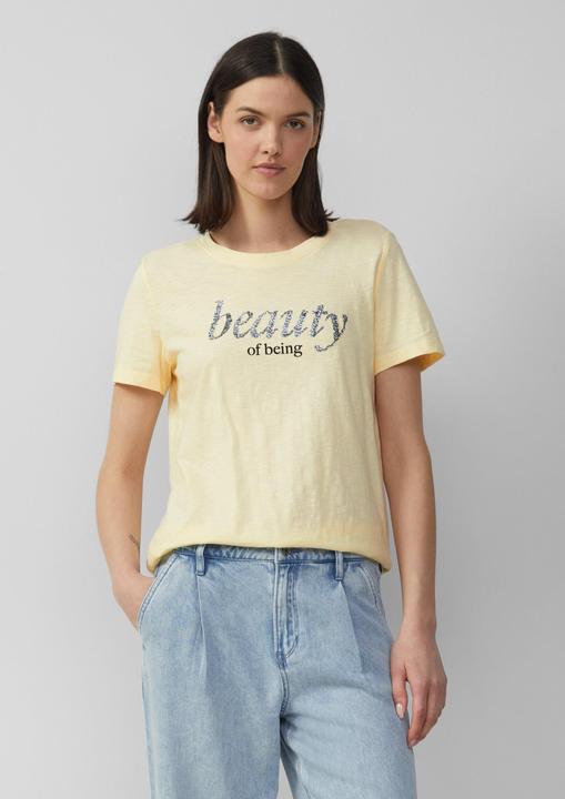 Produktbild S.Oliver T-Shirt Jersey-T-Shirt mit Schriftprint und Pailletten (44)