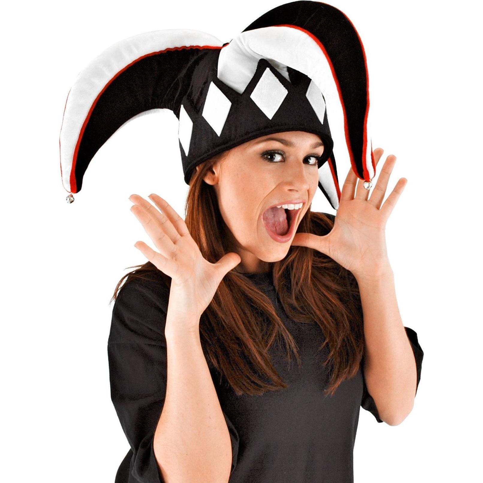 Elope Narrenkappe schwarz-weiss