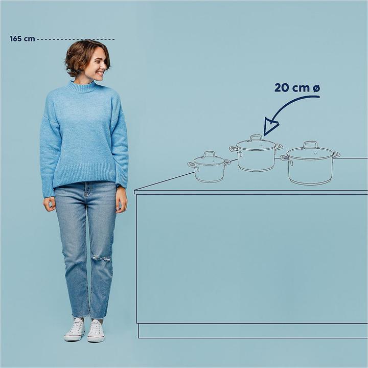 Produktbild Kela Flavoria (Kochtopf, Edelstahl, 20 x 12 cm)