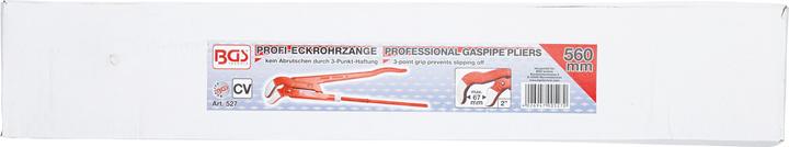 Produktbild BGS Eckrohrzange 2" 3-Punkt-Haftung (560 mm)