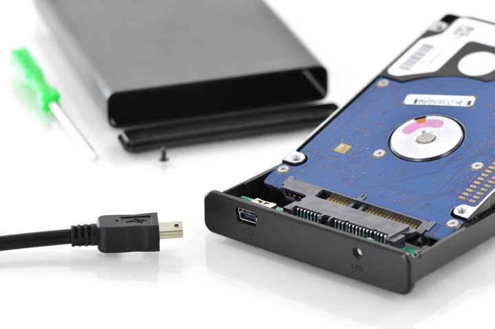 Produktbild Digitus Externes Gehäuse 2,5" SATA I-II SSD (2.5")