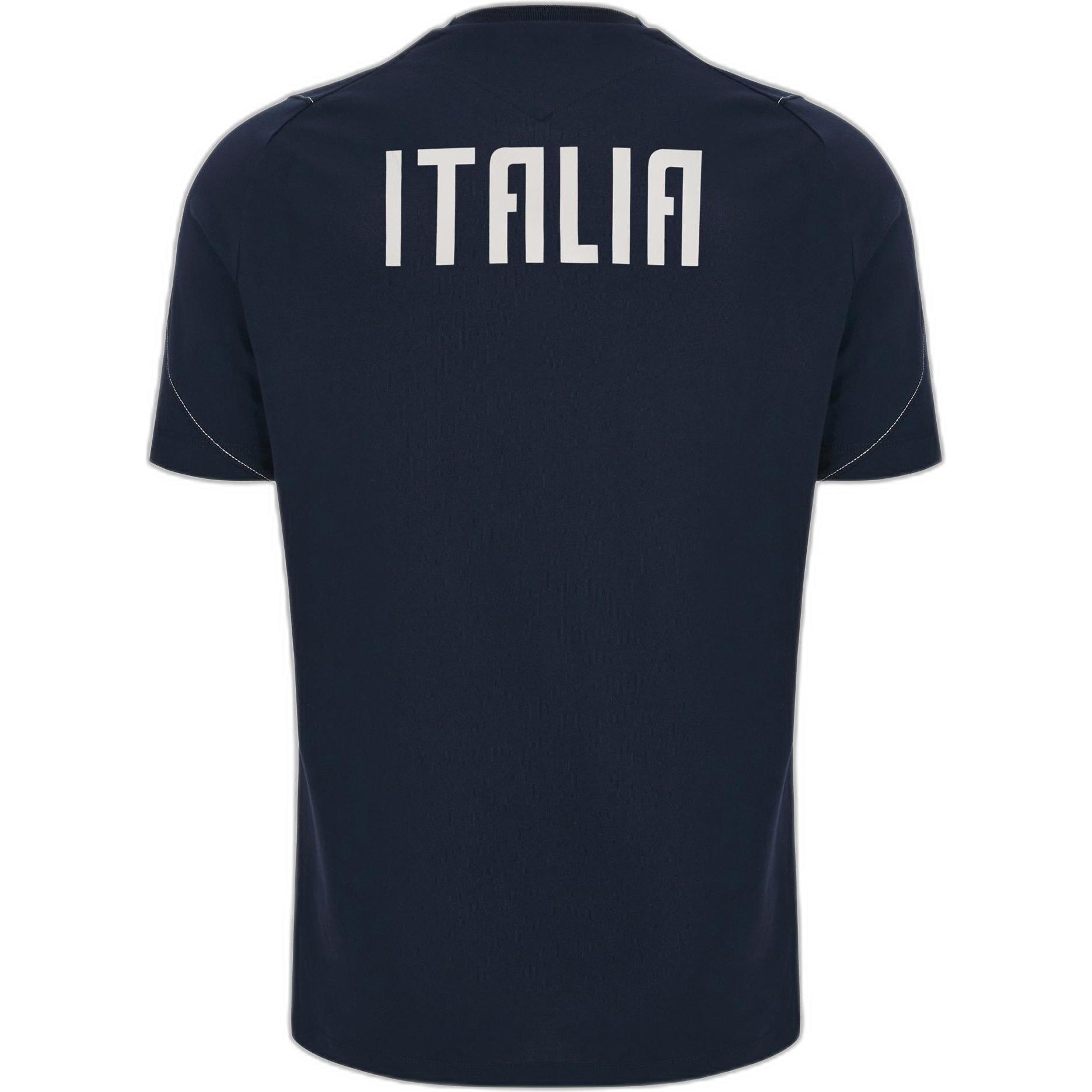 Thumbnail - Macron, Herren, Fussballtrikot, Trikot Italie 6NT Travel Player (L), Blau, L