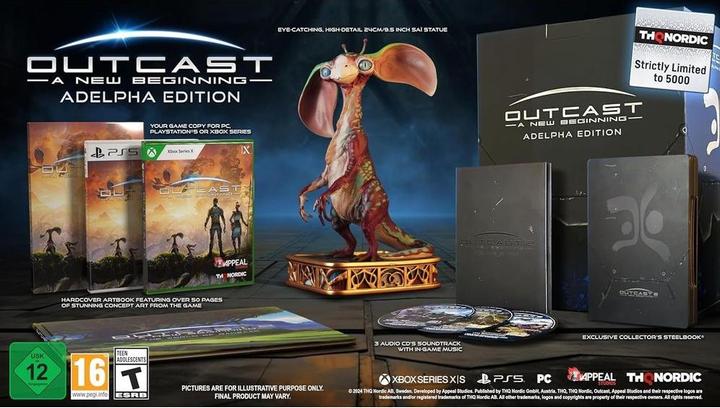Actual product image THQ Outcast PS-5 A New Beginning Adelpha Edition (PS5, DE)