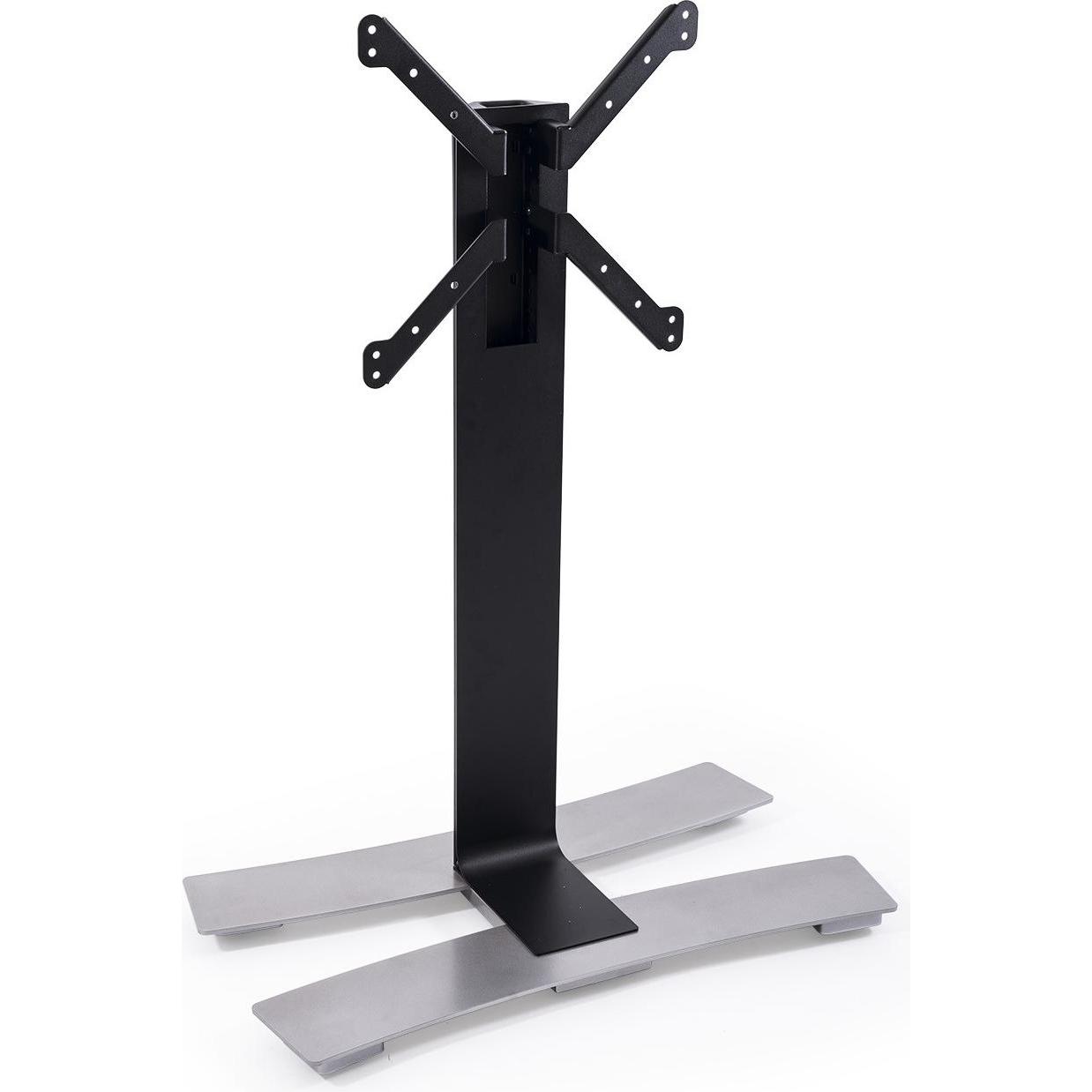 Erard WILL 1050 L supporto mobile per TV 30-65 pollici, nero (30 kg, 30" - 65"), Piedistallo TV, Nero