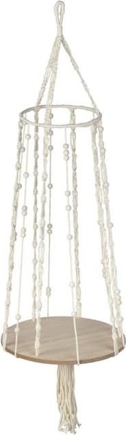 Produktbild MICA Living Deko-Hängeregal - Boho -aus Textil und Holz - ca. 28 x 100 cm (28 x 100 cm)