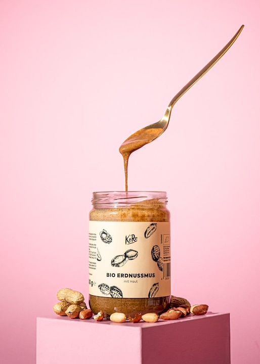 Actual product image KoRo Organic peanut butter with skin (500 g)