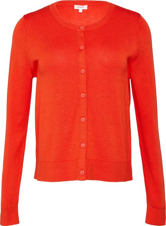 Immagine prodotto S.Oliver Strickjacke Rundhals-Strickjacke mit Knopfleiste (42)