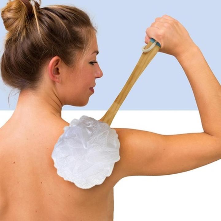 Actual product image AfterSpa Back Scrubber with Handles