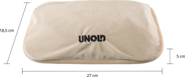 Produktbild Unold 86020 Wärmi Premium Set beige elektr. Heizkissen + Fusswärmekissen (Bettflasche mit Bezug)