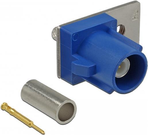 Produktbild Delock FAKRA C plug spring pin for crimping 1 prepunched hole (Kabel)