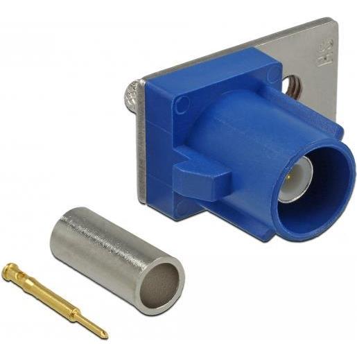 Delock FAKRA C plug spring pin for crimping 1 prepunched hole, Netzwerkkamera Zubehör