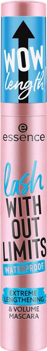 Produktbild essence lash Without Limits Waterproof Extreme Lengthening & Volume Mascara (03 black)