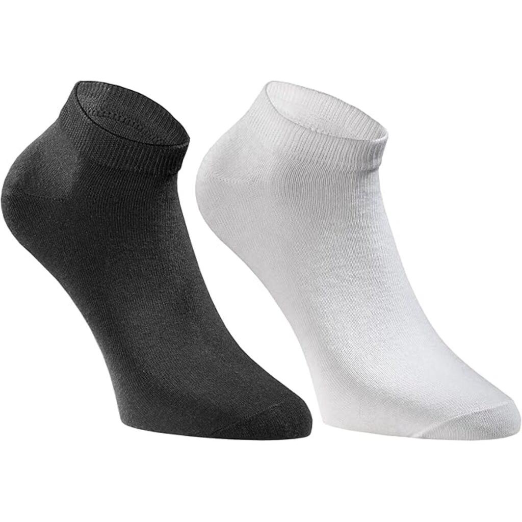 Thumbnail - Jack & Jones, Herren, Socken, Unisex Sneaker Socken 12er Pack, Weiss, Schwarz, (12er Pack, 39, 42)