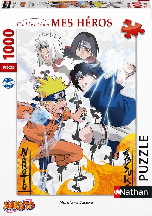 Produktbild Nathan Naruto vs. Sasuke (1000 Teile)