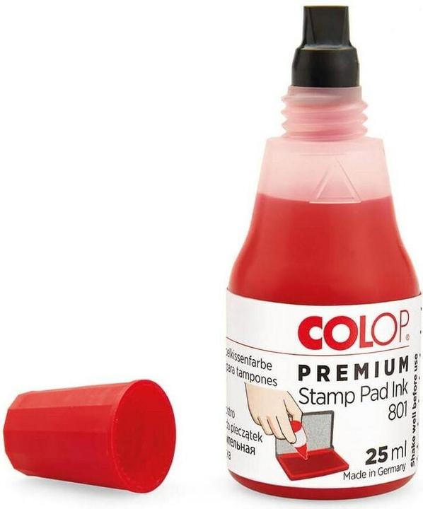 Immagine prodotto Colop Inchiostro per timbri 801, 25 ml, rosso