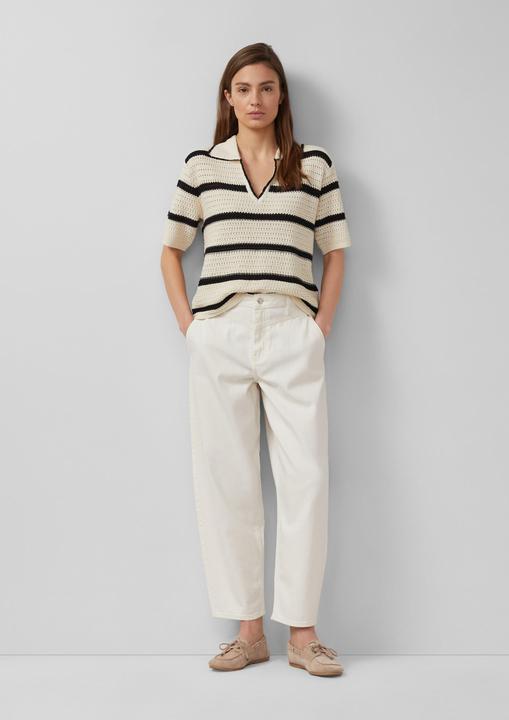 Image du produit s.Oliver Strickpullover aus Baumwollmix mit V-Ausschnitt (44)