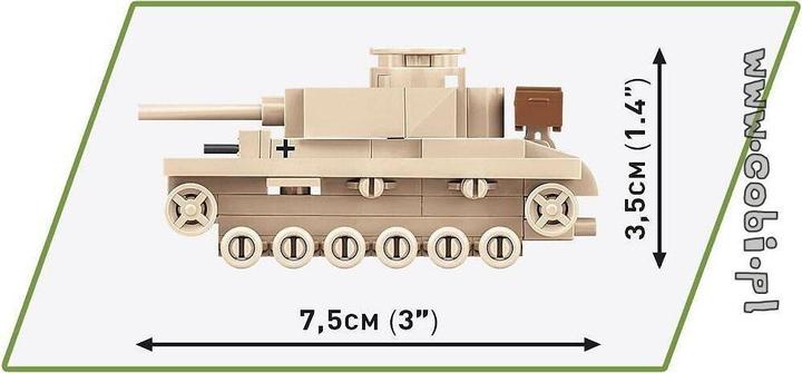 Produktbild Cobi H.C. WWII Panzer III Ausf.L 1:72