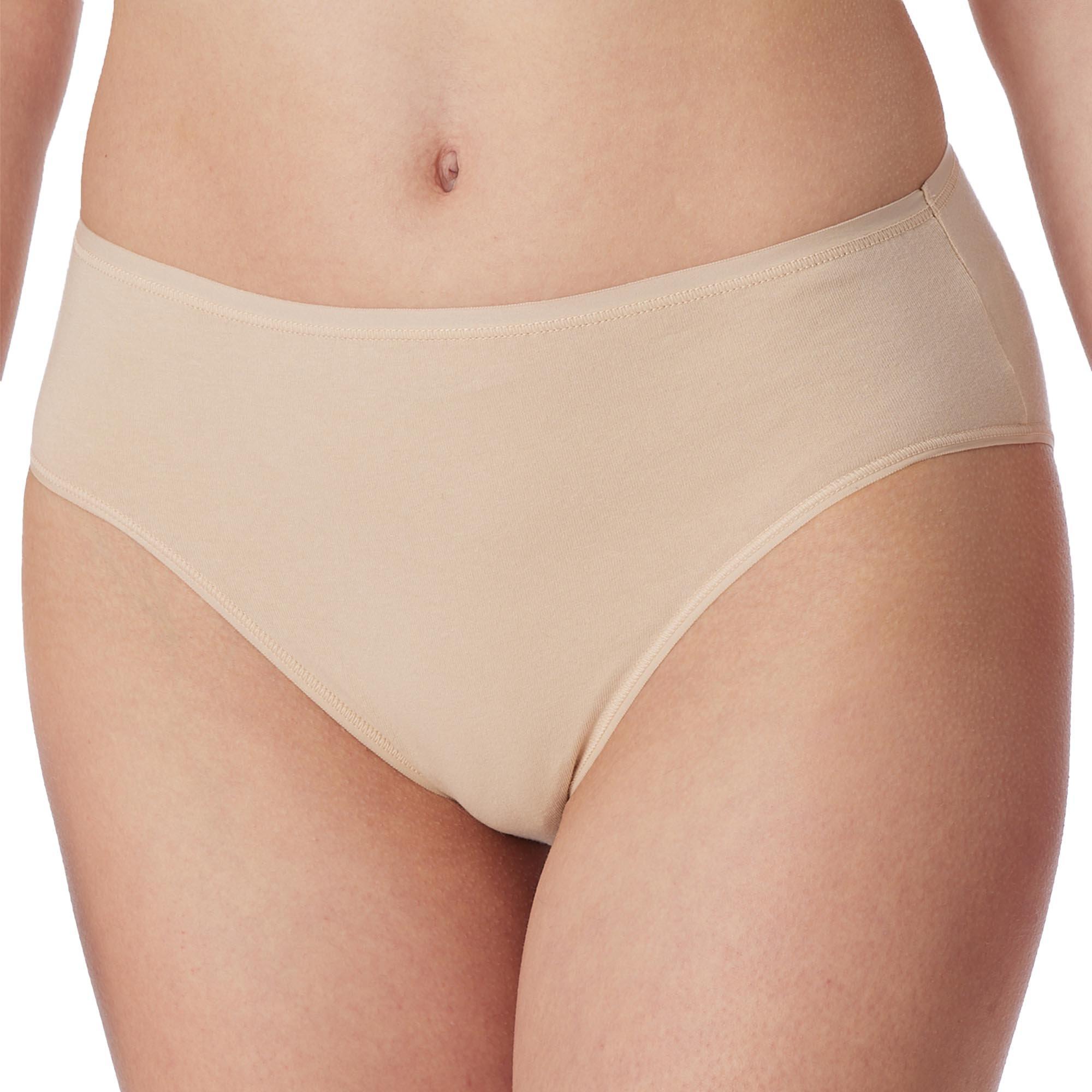 Thumbnail - Schiesser, Damen, Unterhosen, Essential 3PACK Slip, Beige, (46, 3er Pack)