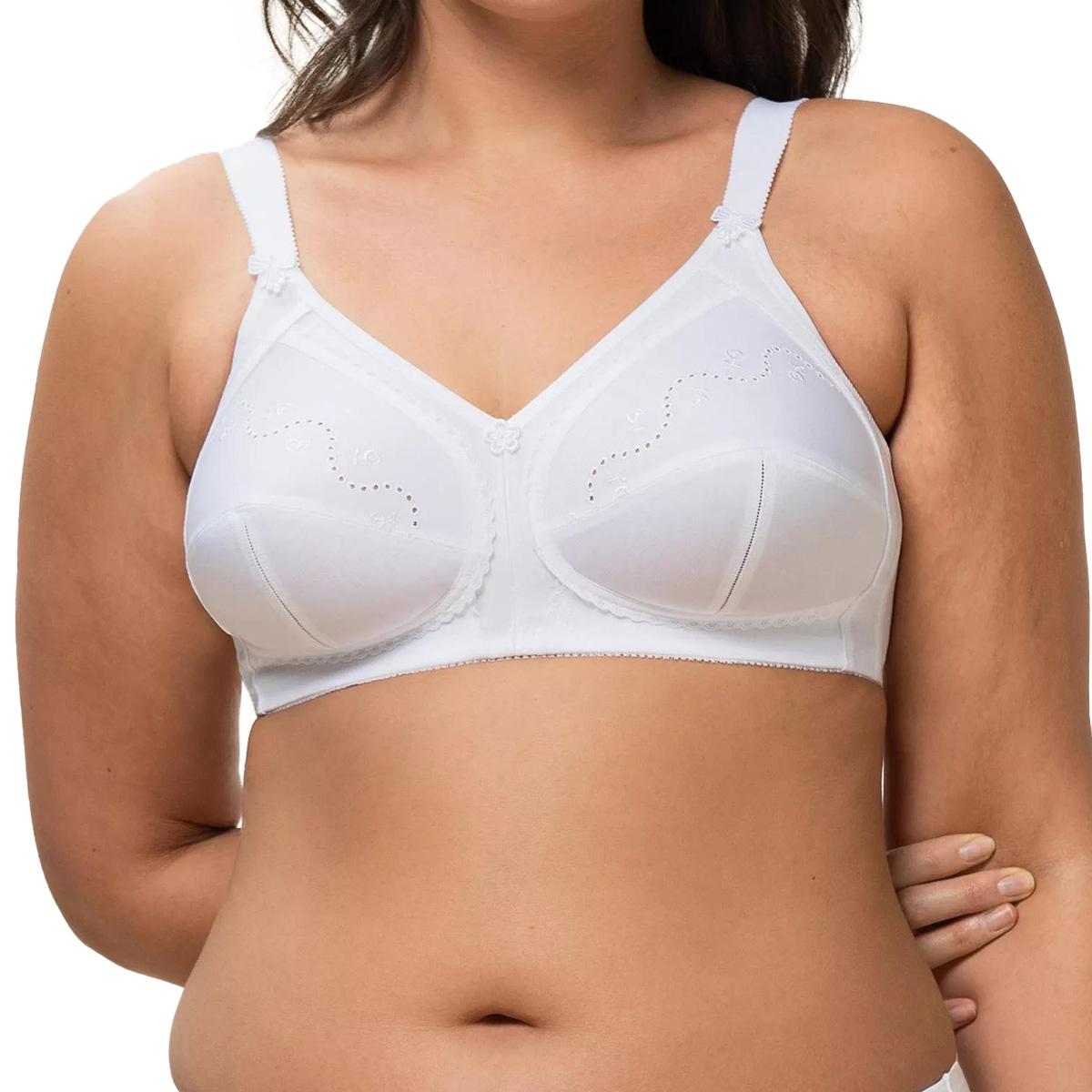 Triumph, BH, Doreen + Cotton 01 N, Weiss, (90 H, Einzelpack)