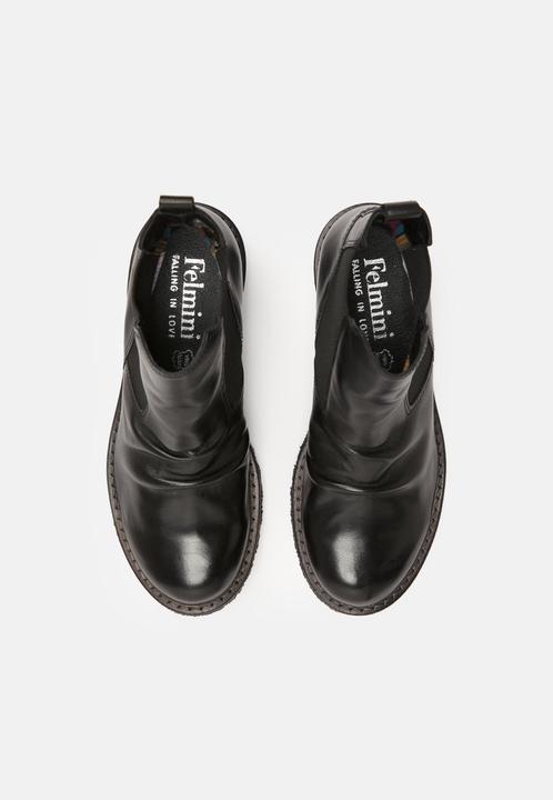Produktbild Felmini Die Chelsea-Stiefelette Caster C801 von hat ein Obermaterial aus Glattleder mit einem elasti (41)