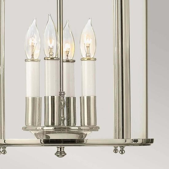 Produktbild Elstead Lighting Gentry Hängeleuchte E14 4-fach Poliertes Nickel (E14)