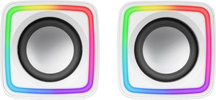 Produktbild Mars Gaming Enceintes MSCube RGB (Blanc)