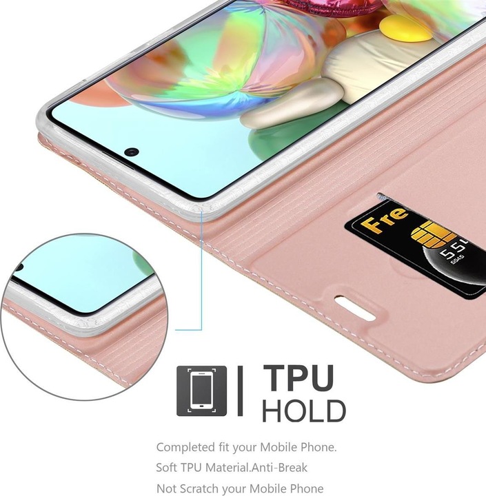Produktbild Cadorabo Book Classy Style Cover (Samsung Galaxy A71 5G)