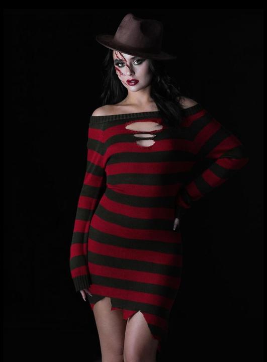 Produktbild Smiffys Freddy Krueger Kostümkleid für Frauen (M)